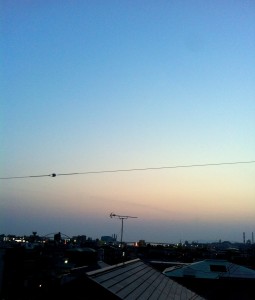 H26.4.16 夕焼け